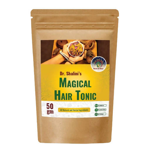 Brown & White Magical Hair Tonic