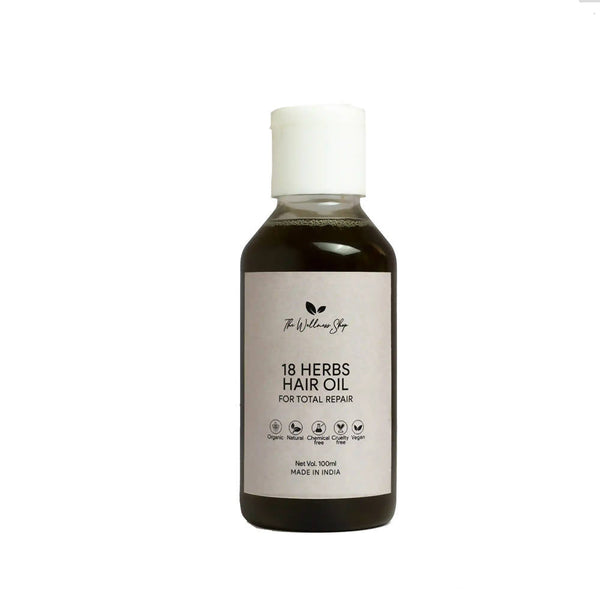 The Wellness Shop 18 Herbs Hair Oil For Total Repair