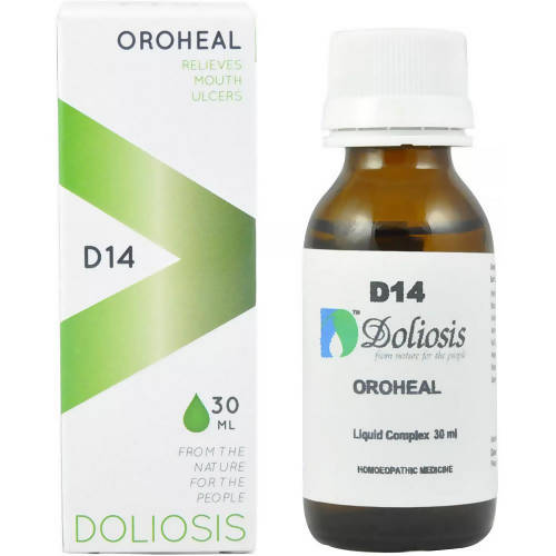 Doliosis Homeopathy D14 Oroheal Drops