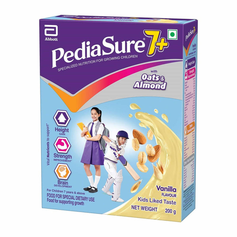 Pediasure 7 Plus Oats & Almond Nutrition Drink Powder Vanilla Flavour