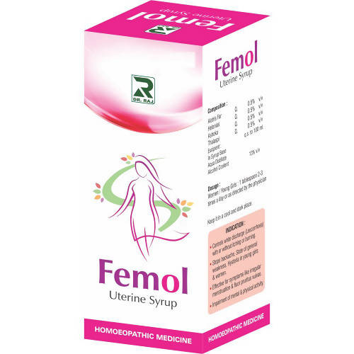 Dr. Raj Homeopathy Femol Uterine Syrup