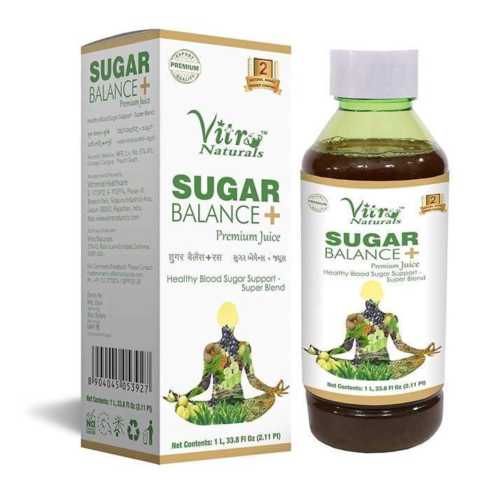 Vitro Naturals Sugar Balance + Premium Juice