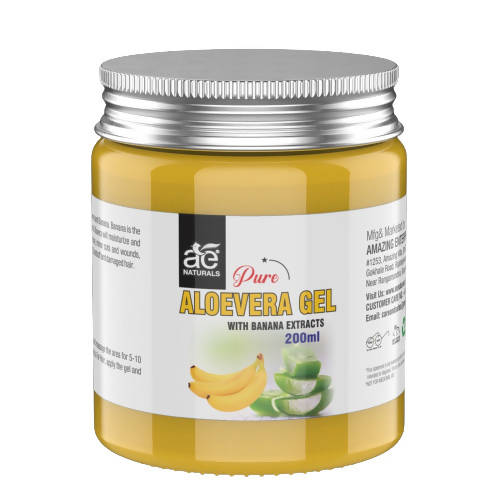 Ae Naturals Pure Aloevera Gel With Banana Extracts