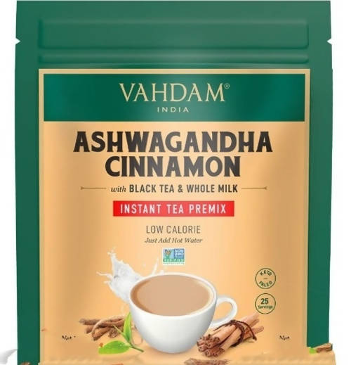 Vahdam Ashwagandha Cinnamon Instant Tea Premix