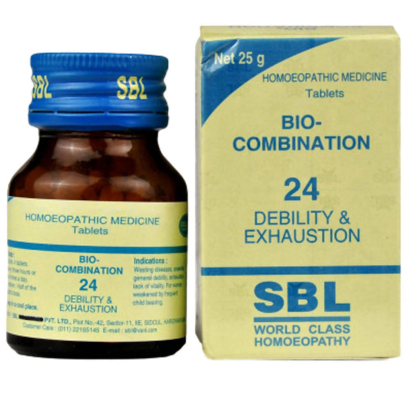 SBL Homeopathy Bio-Combination 24 Tablets