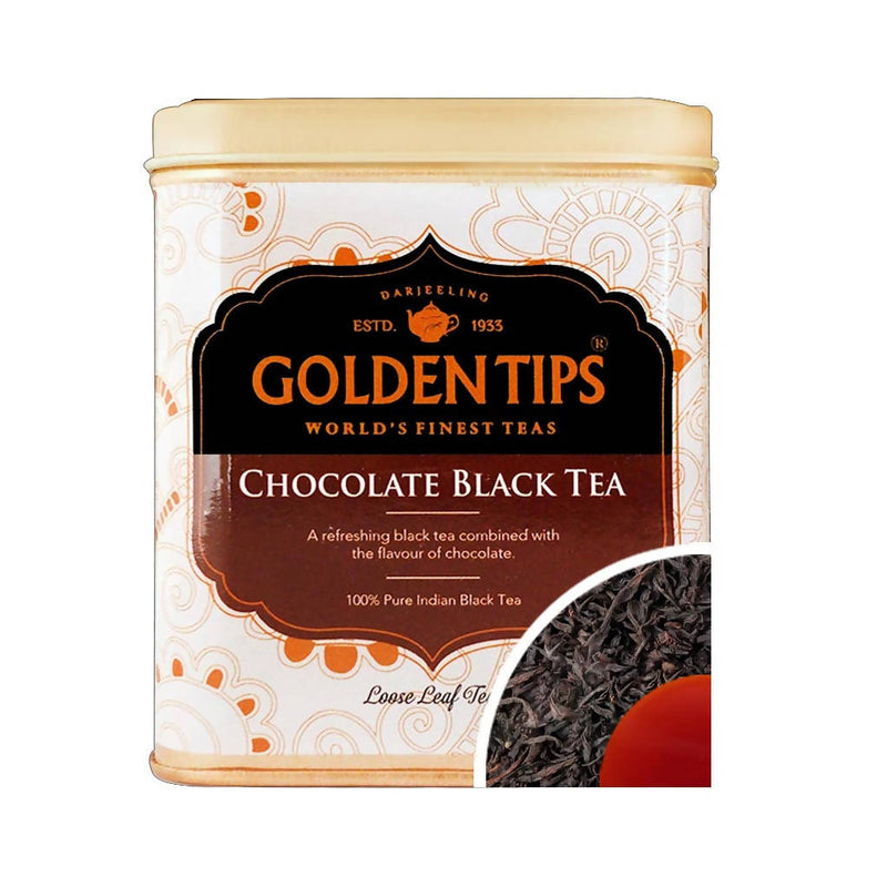 Golden Tips Chocolate Black Tea - Tin Can