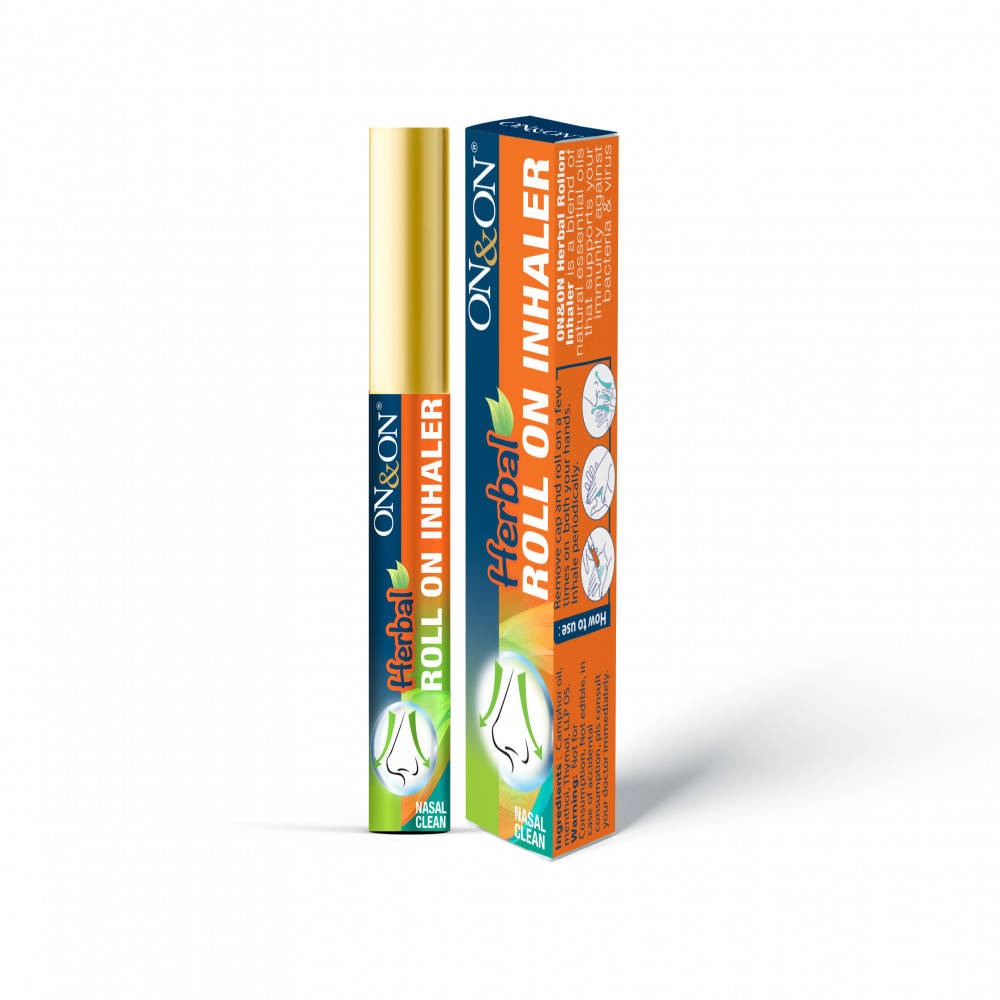 ON & ON Herbal Roll On Herbal Inhaler