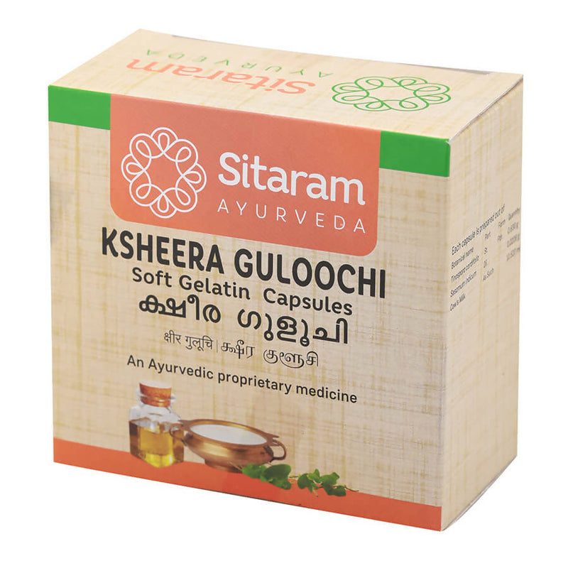 Sitaram Ayurveda Ksheera Guloochi Capsules