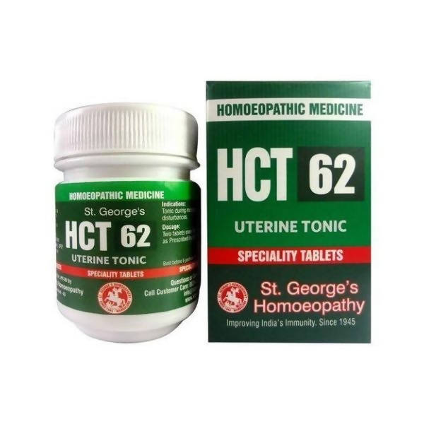 St. George's Homeopathy HCT 62 Tablets