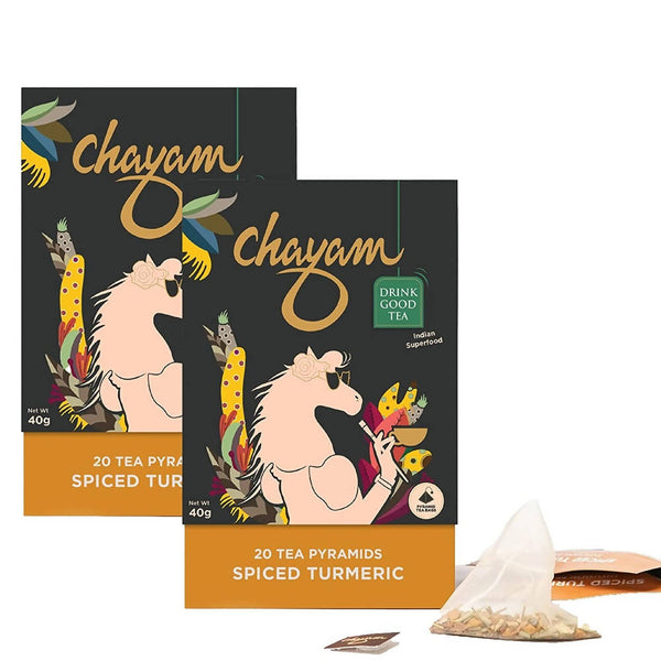 Chayam Spiced Turmeric Herbal Tea Bags