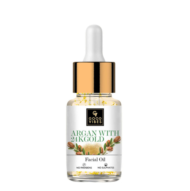 Good Vibes Argan With 24K Gold Facial Oil