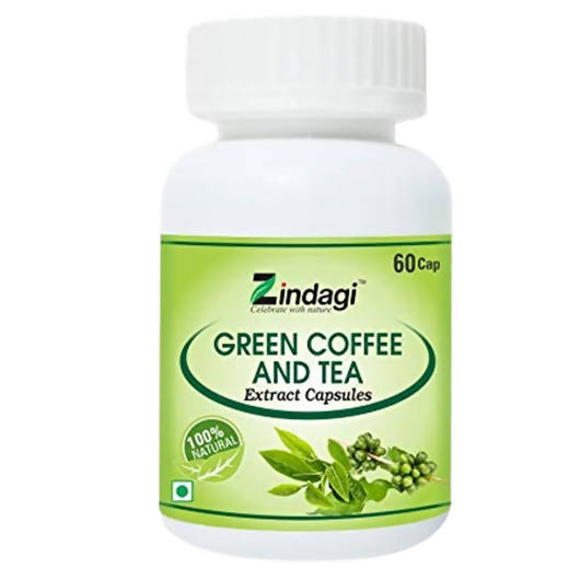 Zindagi Green Coffee And Tea Extract Capsules