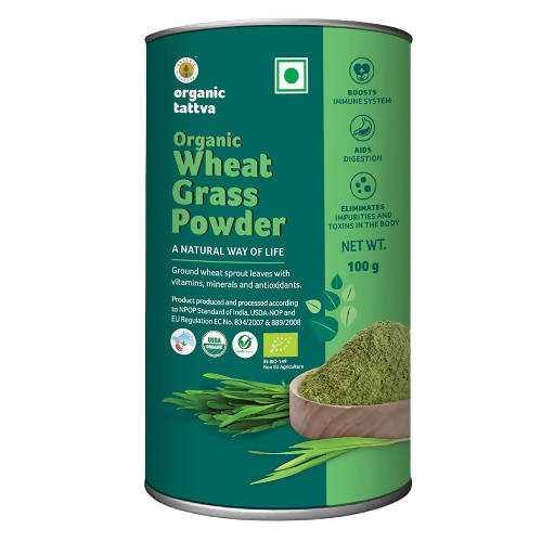 Organic Tattva Wheat Grass Powder