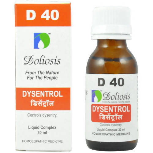 Doliosis Homeopathy D40 Dysentrol Drops