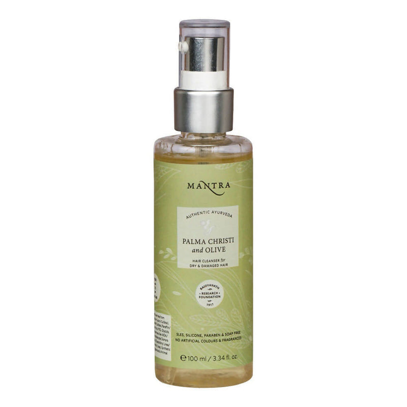 Mantra Herbal Palma Christi and Olive Hair Cleanser For Dry & Damaged Hair