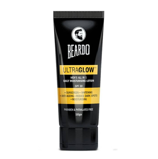 Beardo Ultraglow Men's All in 1 Daily Moisturising Lotion SPF 30