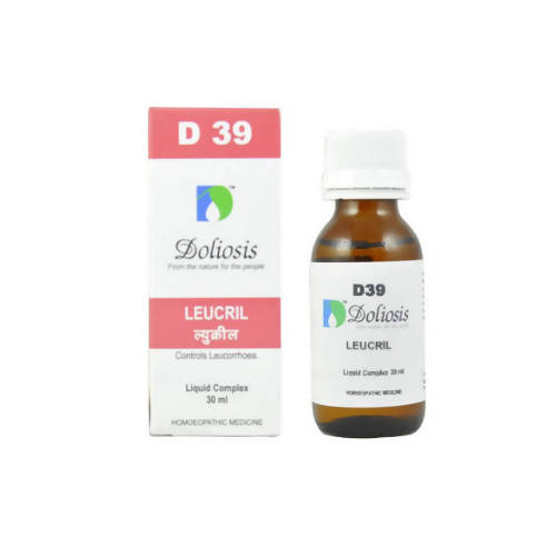 Doliosis Homeopathy D39 Leucril Drops