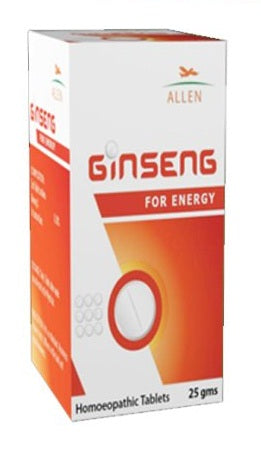 Allen Homeopathy Ginseng Tablets