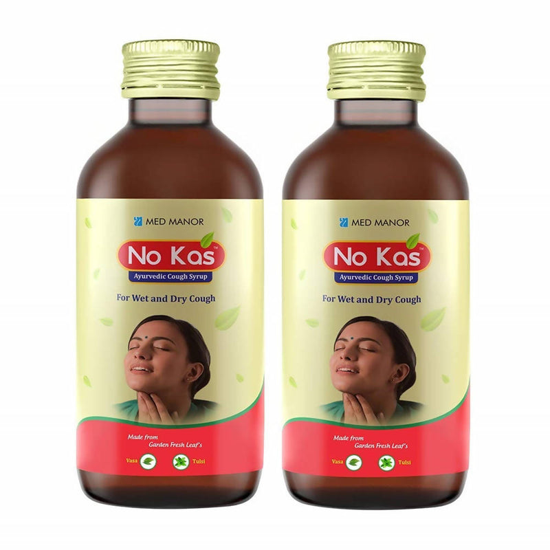 Med Manor Organics No Kas Ayurvedic Cough Syrup