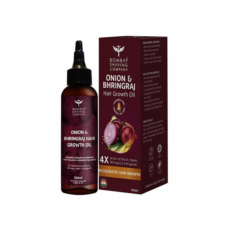 Bombay Shaving Company Onion & Bhringraj Hair Growth Oil