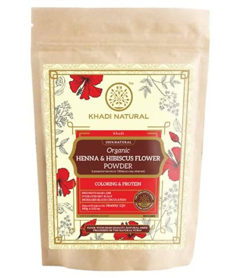 Khadi Natural Organic Henna & Hibiscus Flower Powder