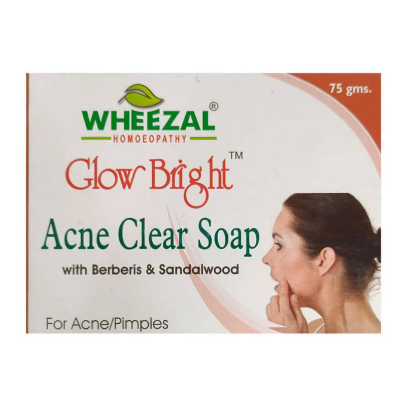 Wheezal Glow Bright Acne Clear Soap