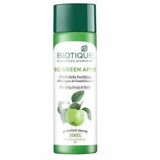 Biotique Bio Green Apple Fresh Daily Purifying Shampoo and Conditioner