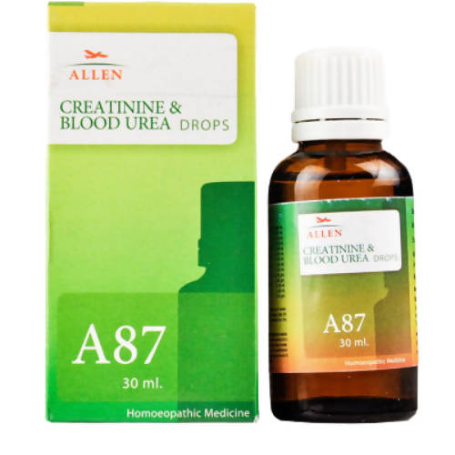 Allen Homeopathy A87 Creatinine & Blood Urea Drops
