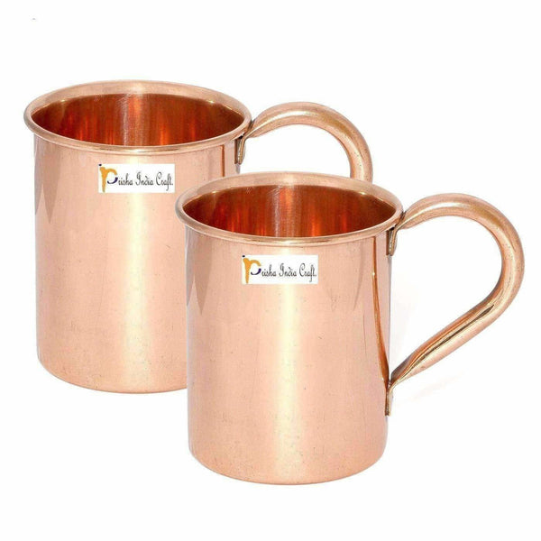 Copper Mug , 500ml - Set of 2