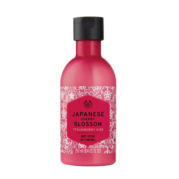 The Body Shop Japanese Cherry Blossom Strawberry Kiss Body Lotion