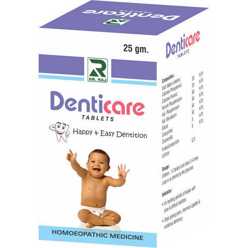 Dr. Raj Homeopathy Denticare Tablets