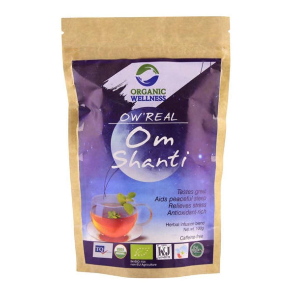 Organic Wellness Ow'Real Om Shanti Zipper Pack