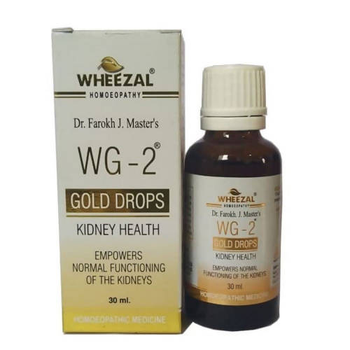 Wheezal Homeopathy WG-2 Gold Drops