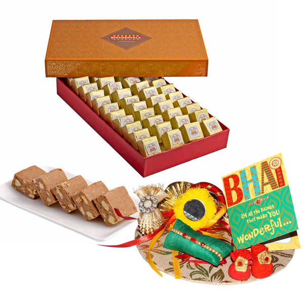 Bikanervala Mewa Bite Chocolate Rakhi Gift