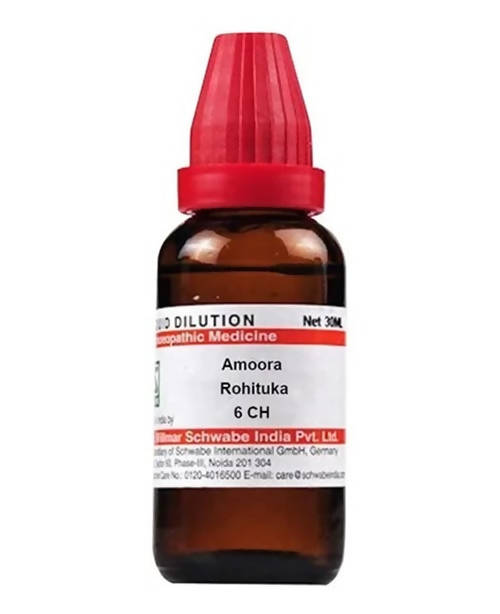 Dr. Willmar Schwabe India Amoora Rohituka Dilution