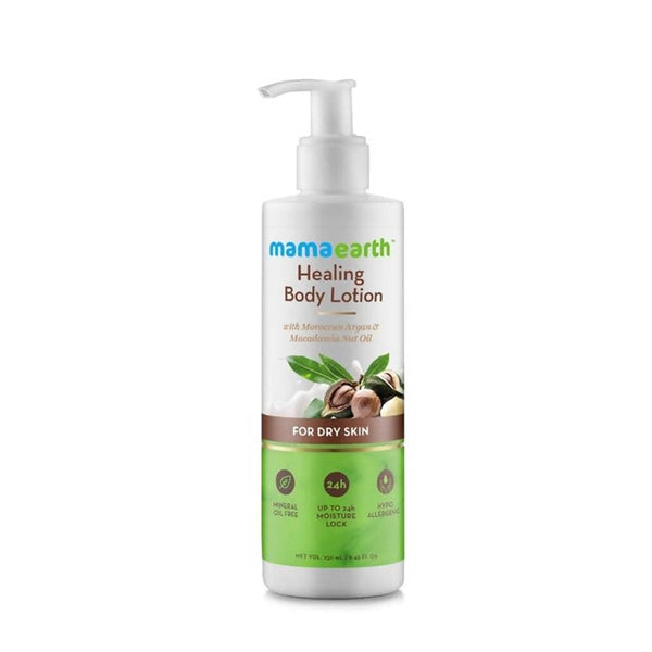 Mamaearth Healing Body Lotion For Dry Skin