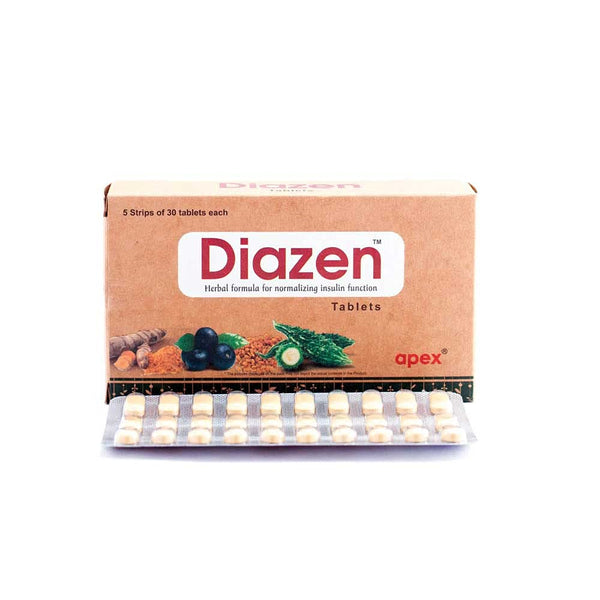 Apex Ayurvedic Diazen Tablets