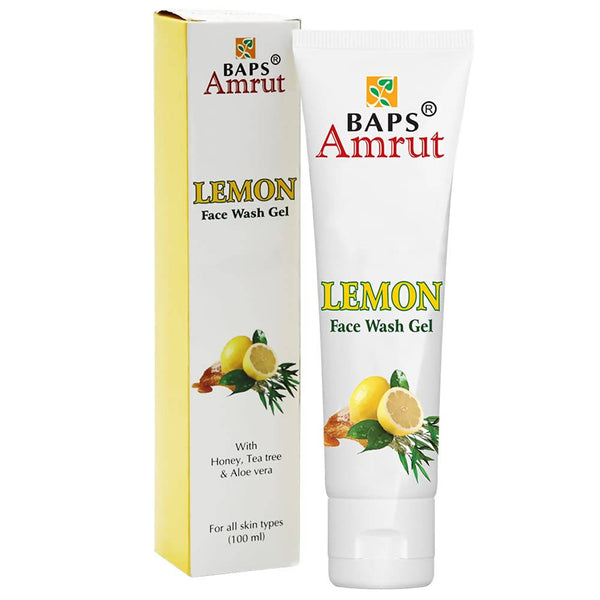 Baps Amrut Lemon Face Wash Gel