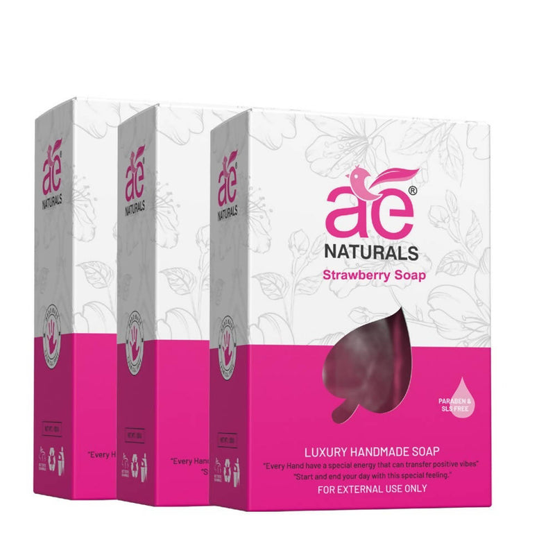 Ae Naturals Handmade Strawberry Soap