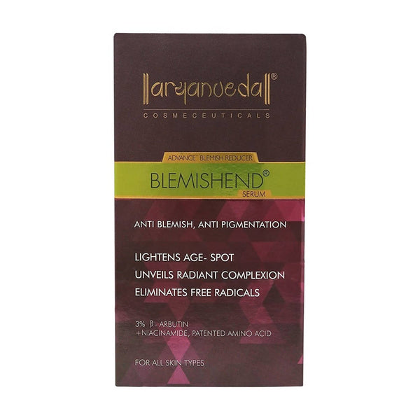 Aaryanveda Blemishend Advance Blemish Reducer Serum