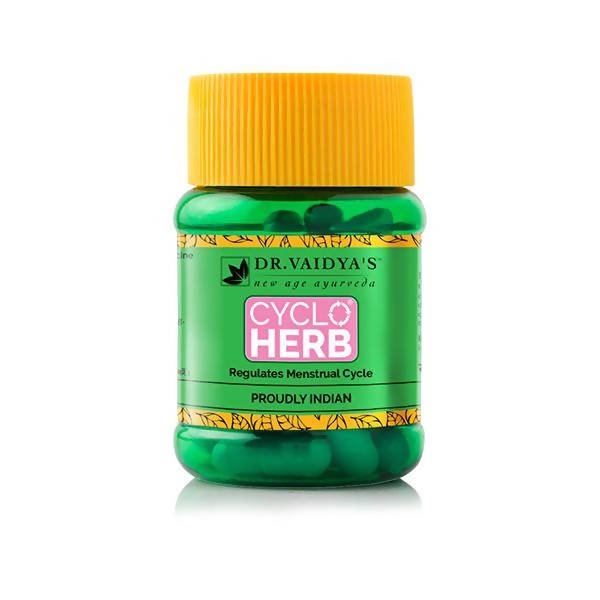 Dr. Vaidya's Cycloherb Regulate Menstrual Cycle Capsules