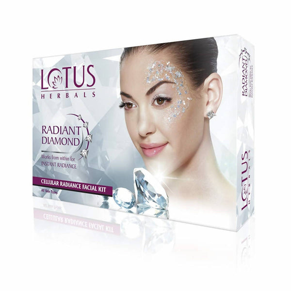 Lotus Herbals Radiant Diamond Facial Kit For Instant Radiance