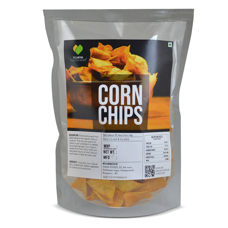 Vijaya Traditional Recipes Corn Chips