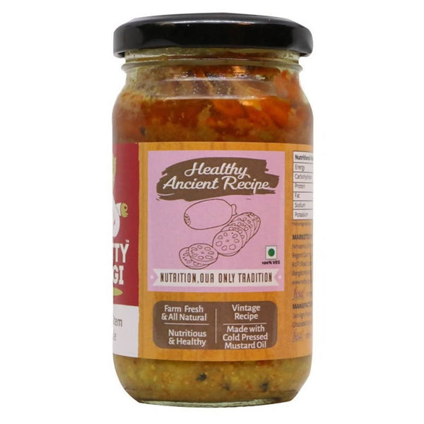 Nutty Yogi Lotus Stem Pickle