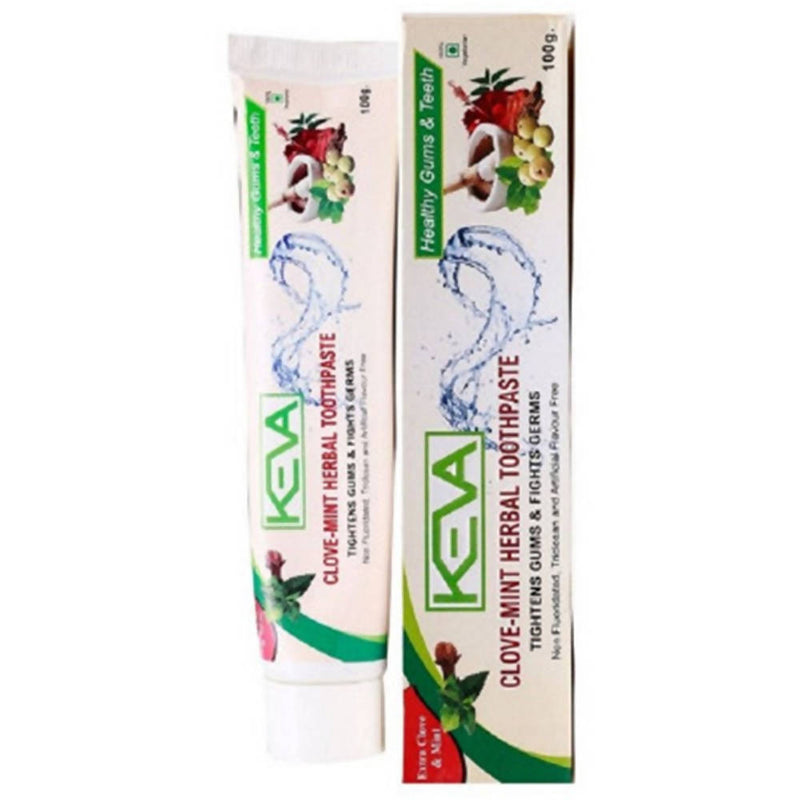 Keva Clove Mint Herbal Toothpaste