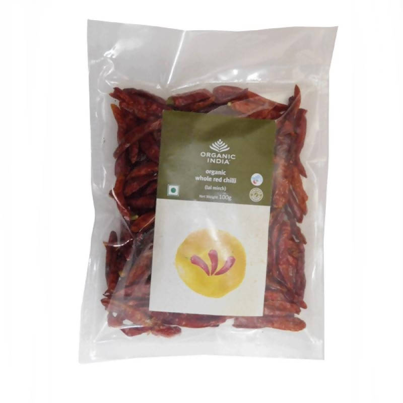 Organic India Organic Whole Red Chilli