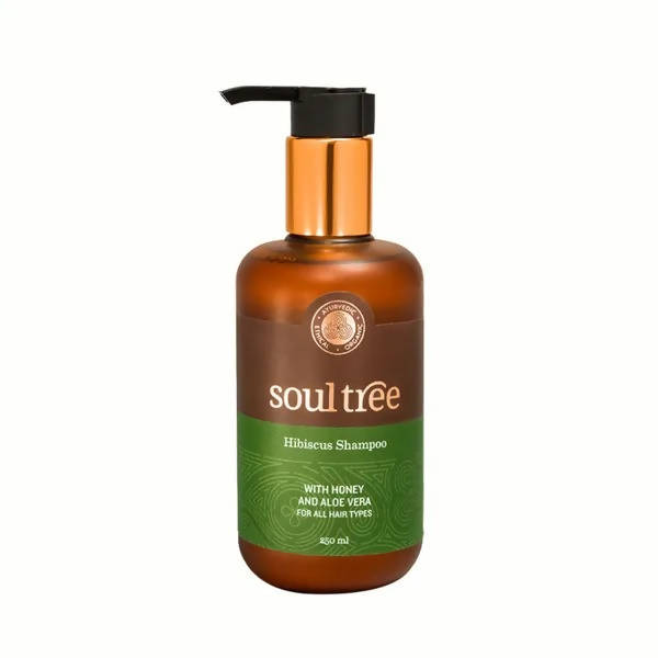 SoulTree Hibiscus Shampoo With Honey And Aloe Vera