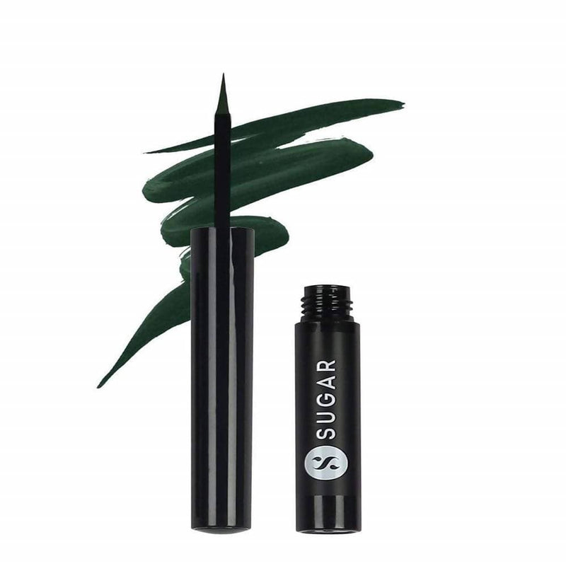 Sugar Eye Warned You So! Double Matte Eyeliner - Green Book (Marsh Green)