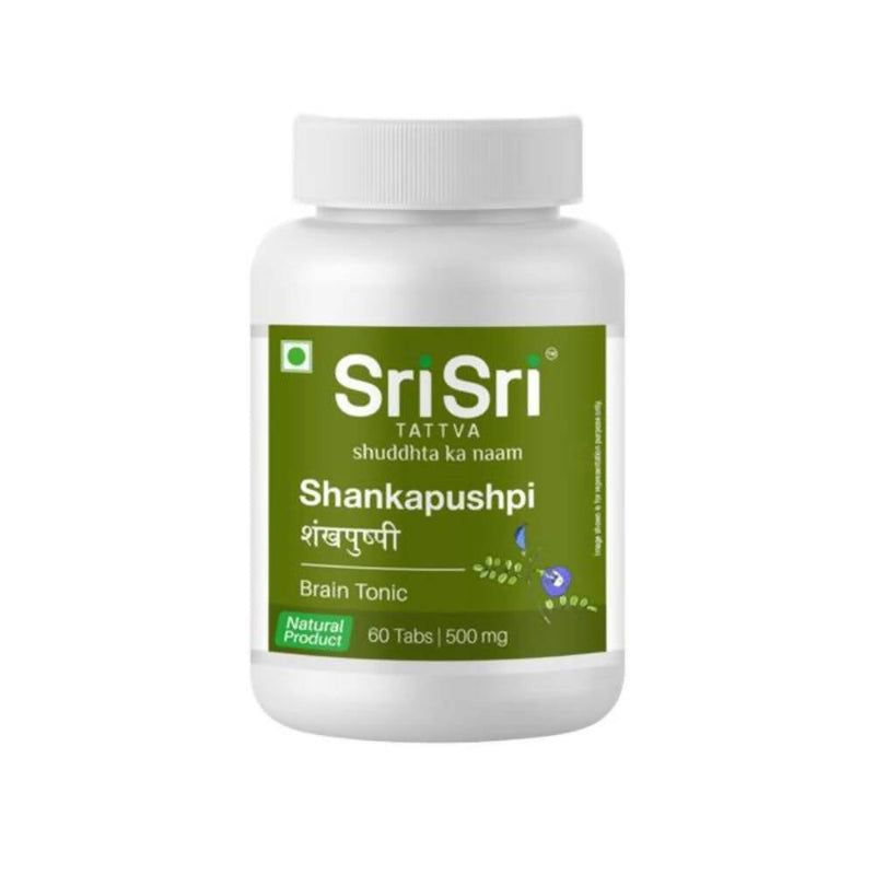 Sri Sri Tattva Shankapushpi - Brain Tonic, 60 Tabs