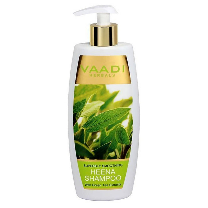 Vaadi Herbals Superbly Smoothing Heena Shampoo With Green Tea Extracts